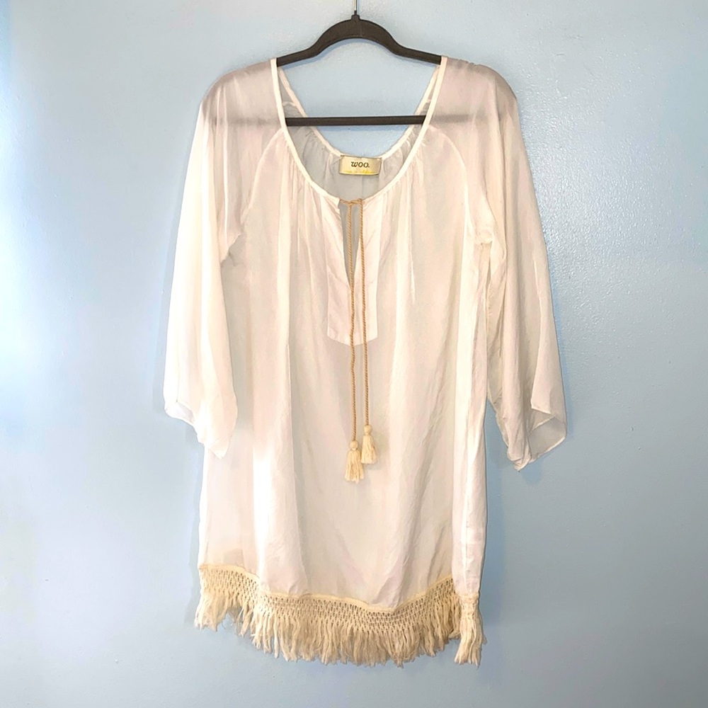 House of Woo Tunic Blouse